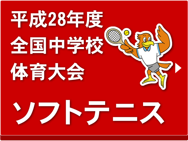 平成28年度全国中学校体育大会「ソフトテニス」